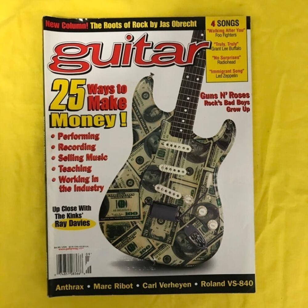 Guitar Magazine September 1998 Magazine